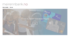 Desktop Screenshot of meirennbank.no